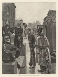 Skitser af militært liv, ankomsten af den nye subaltern